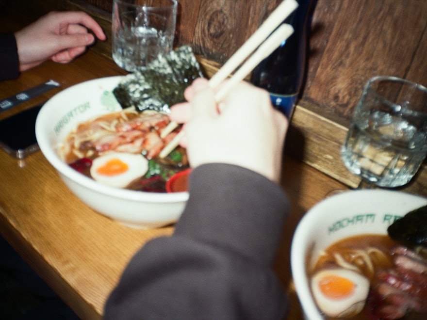 〆のラーメン