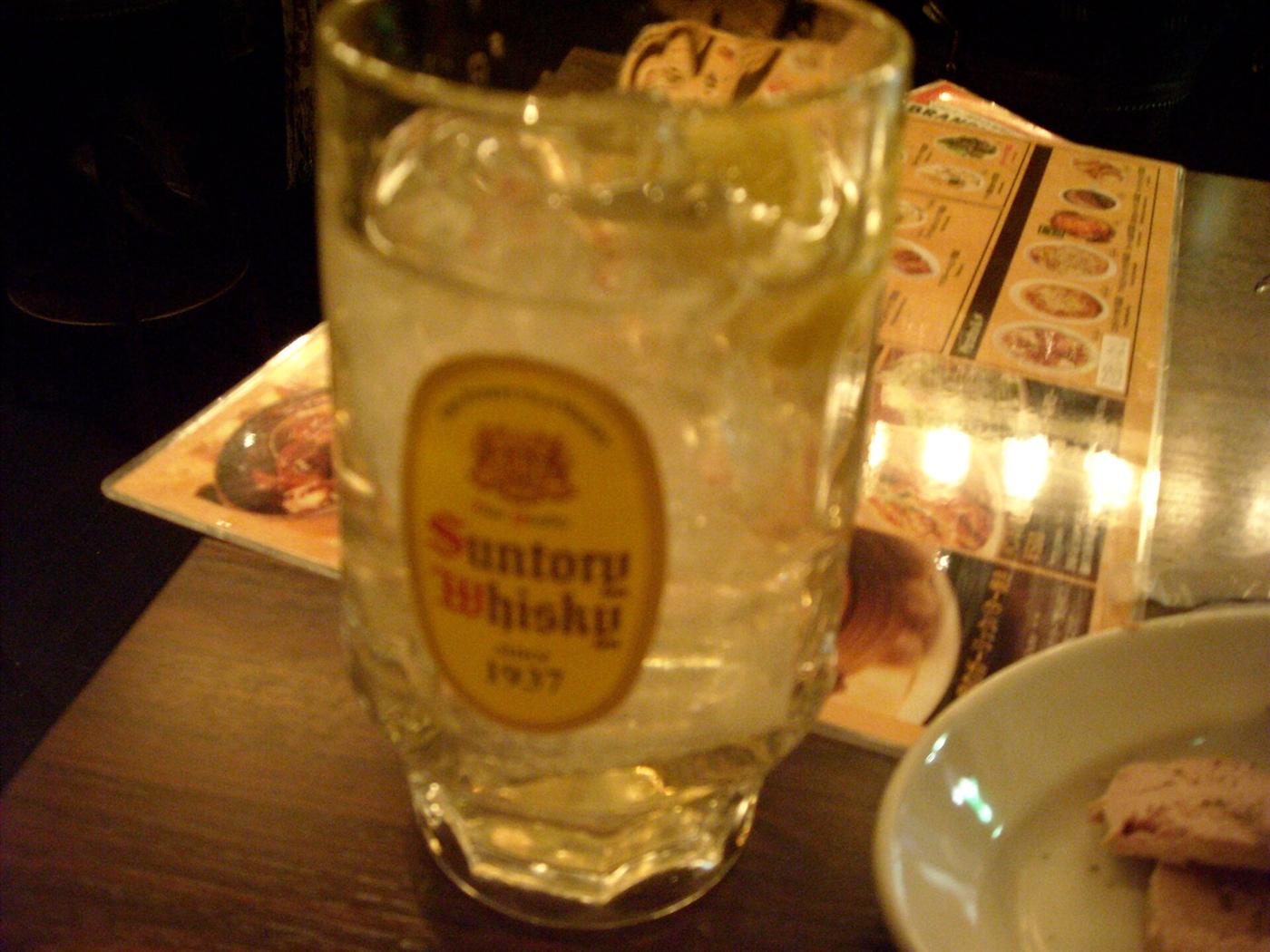 乾杯のためのハイボール